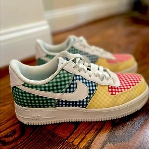 Nike Air Force 1 - Low QS Gingham